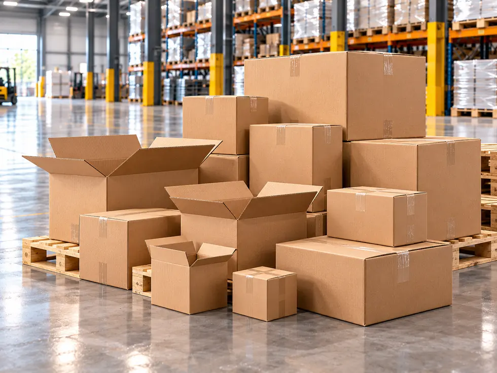 Cajas corrugadas industriales para empaque
