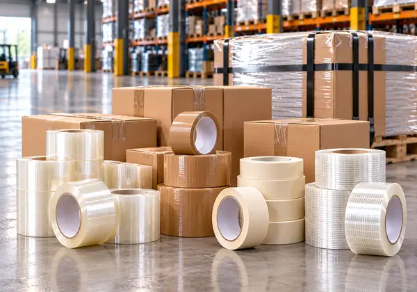 Cintas adhesivas industriales para empaque industrial