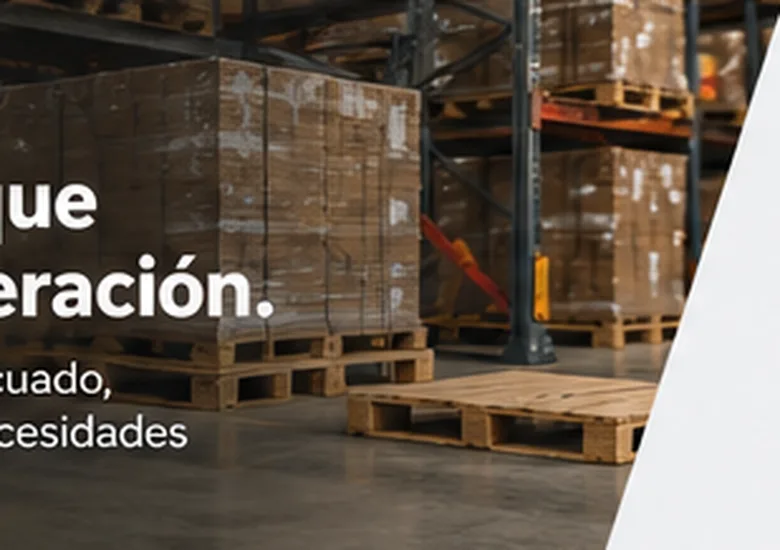 Entorno industrial de almacenamiento y materiales de empaque